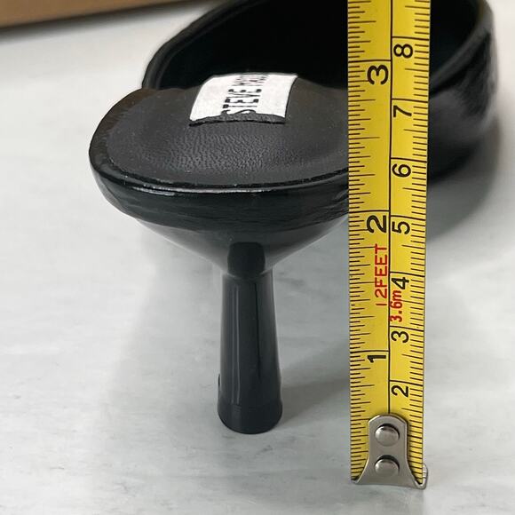 Steve Madden Audree Kitten Heel Mules Pointed Toe Black Women's 6.5 - Picture 8 of 11